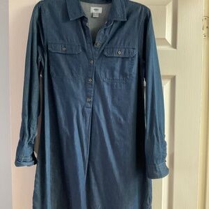 Old navy denim dress M